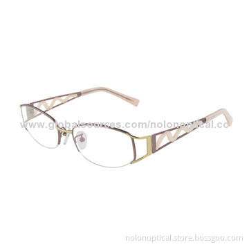 High quality titanium reading glasses, logo can be printed